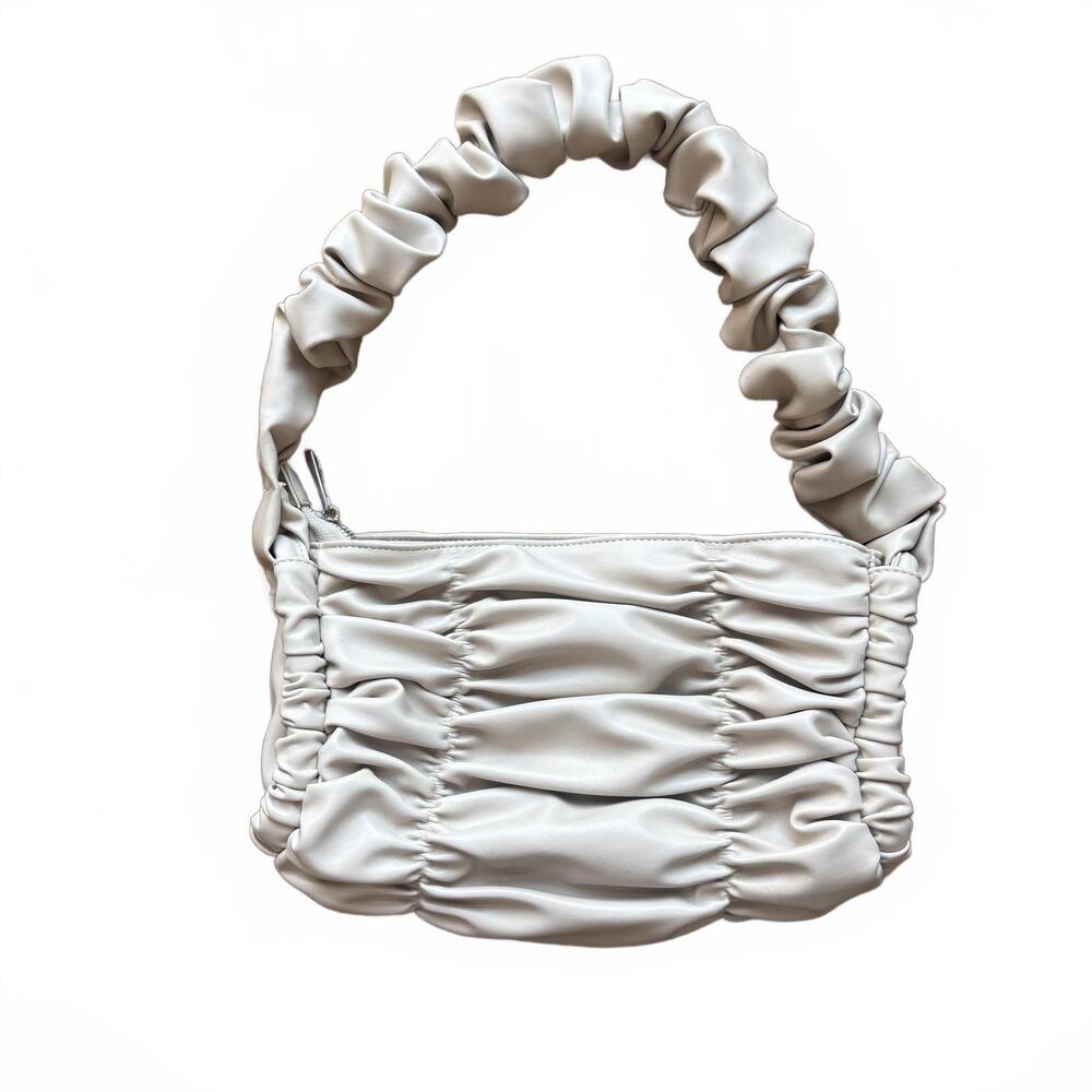 ASOS Nude Ruched Shoulder Bag